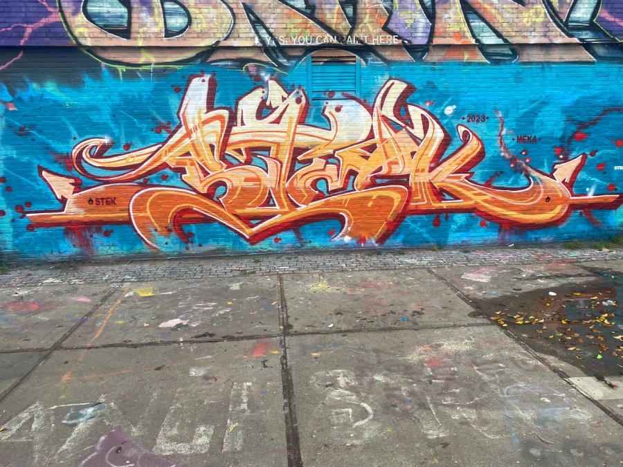 stek, ndsm, graffiti, amsterdam
